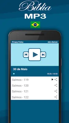 Bíblia MP3 Português android App screenshot 4