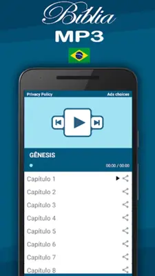 Bíblia MP3 Português android App screenshot 7