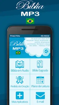 Bíblia MP3 Português android App screenshot 8